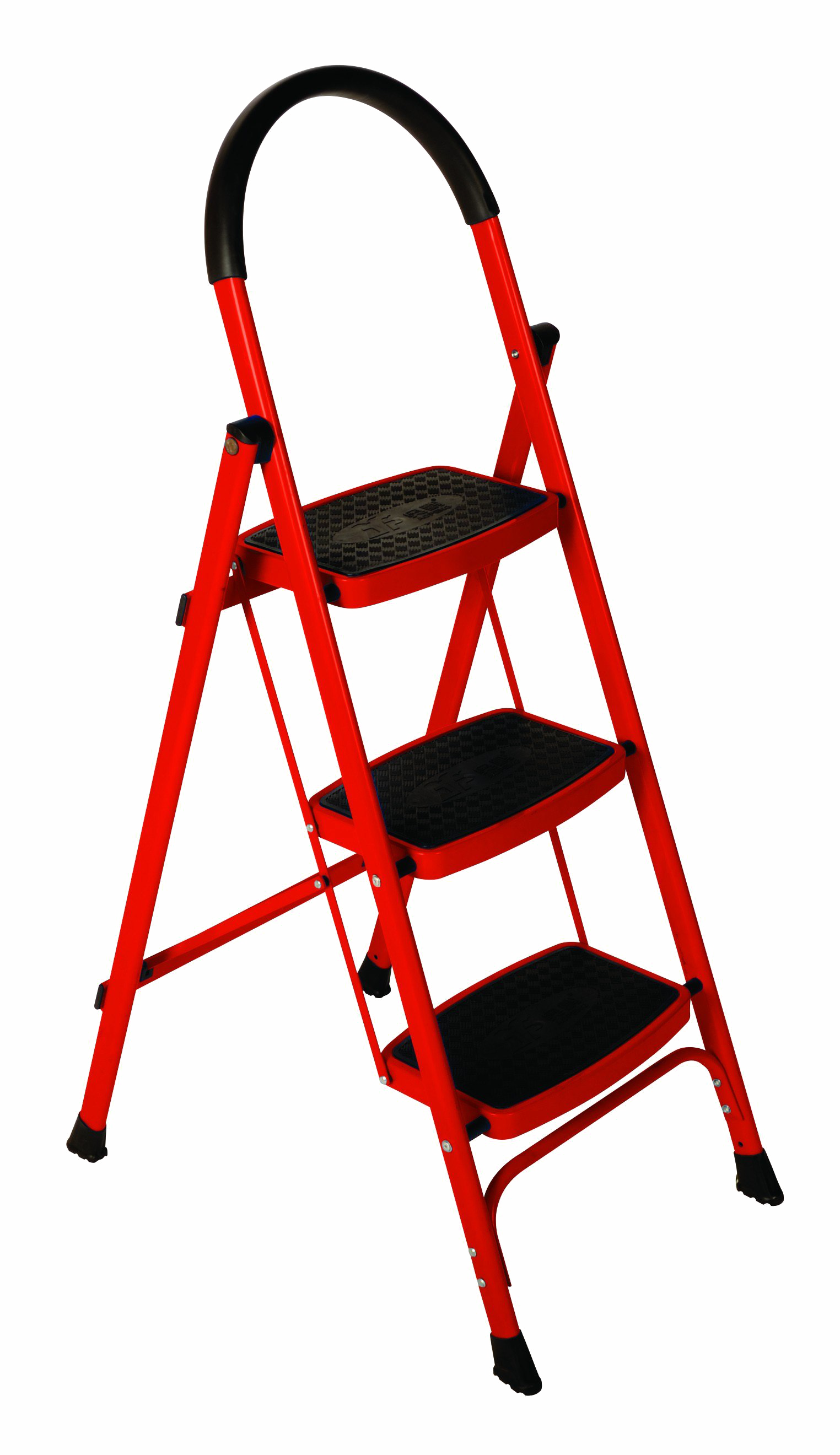 Step Ladder Png Picture - 3 Step Ladder Red (1524x2640), Png Download