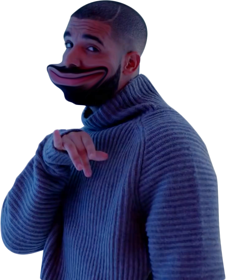 Persondrake - Drake Hotline Bling Png (731x907), Png Download