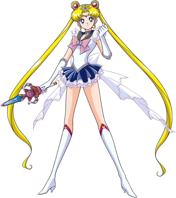 Crystal Princess Sword Sailor Moon - Princess Sailor Moon (580x640), Png Download