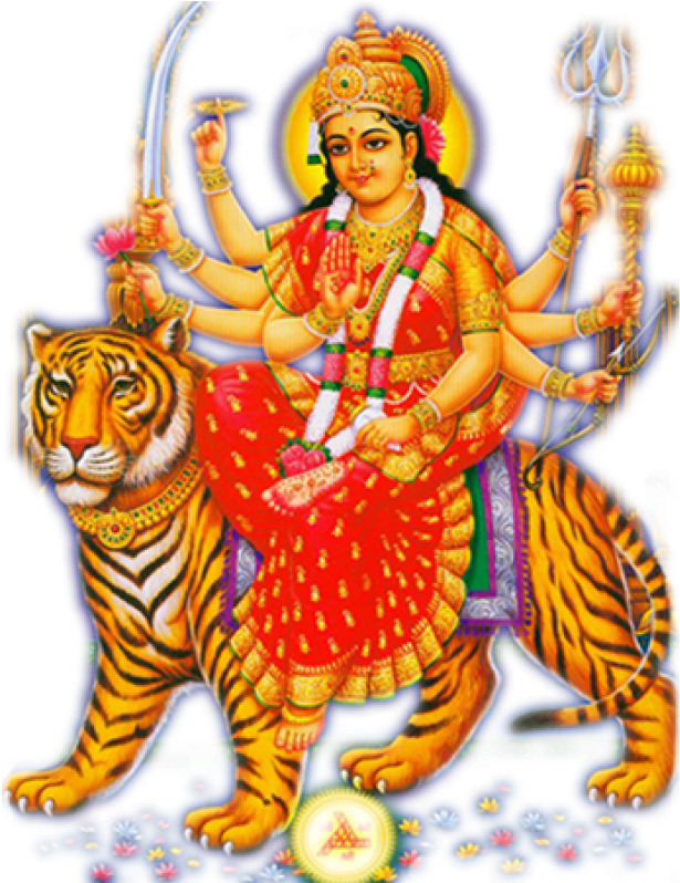 Nice Lord Venkateswara Hd Pics Goddess Durga Maa Png - Good Morning Image With Goddess (480x450), Png Download