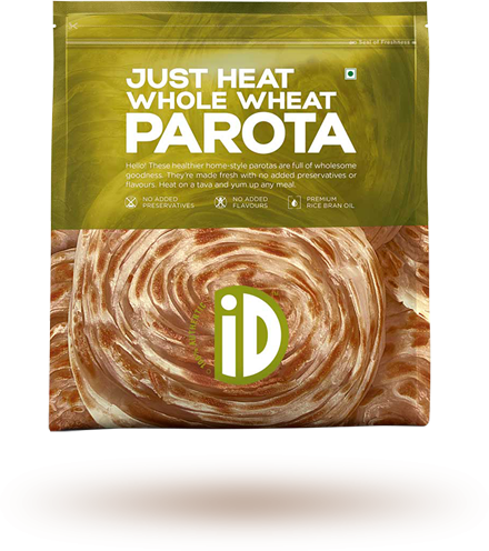 Whole Wheat Parota - Id Whole Wheat Parota (440x496), Png Download