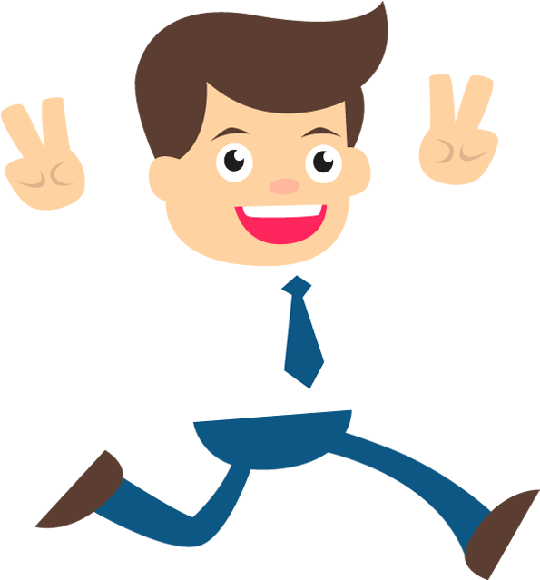 Businessman Clipart Cool - Clip Art Business Man Png (600x650), Png Download