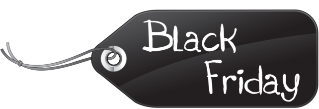 Black Friday Ticket Png - Price Tags Labels (650x245), Png Download