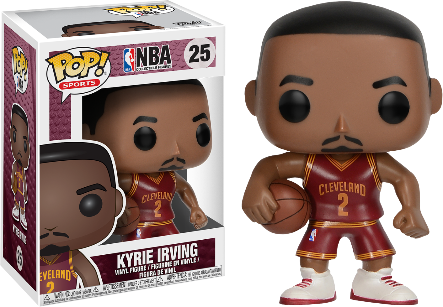 Nba - Kyrie Irving Funko Pop (1412x980), Png Download