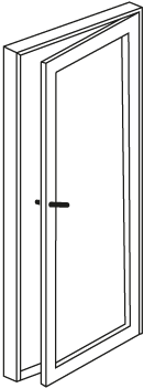 Window Door - Door (400x400), Png Download