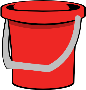 Bucket (600x370), Png Download