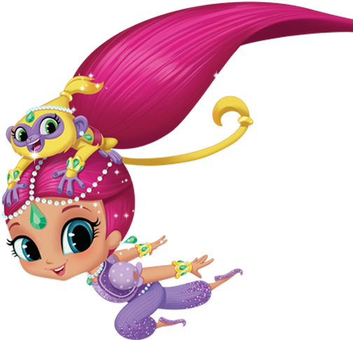 Shimmer And Shine Shimmer (550x510), Png Download