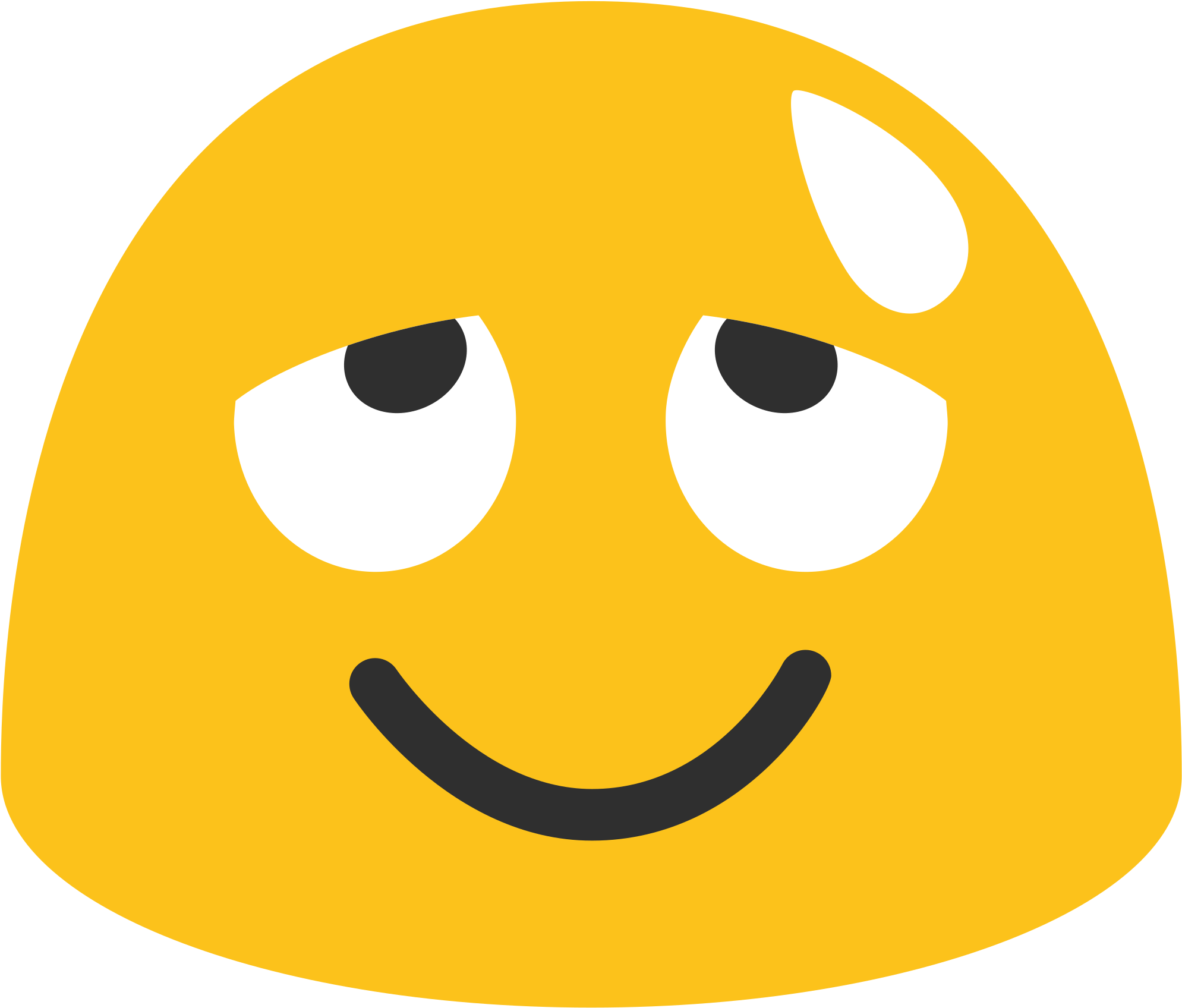 Relieved Emoji Png - Relieved Emoji (2000x2000), Png Download