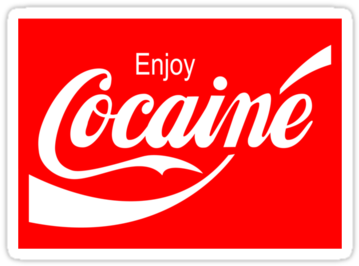 M - Cocaine 80s (375x360), Png Download