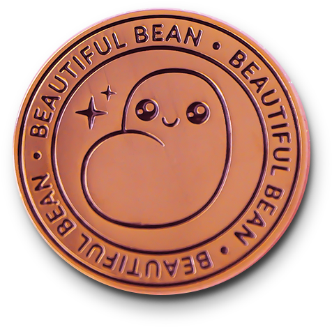 Beautiful Bean Pin - Soap (700x700), Png Download