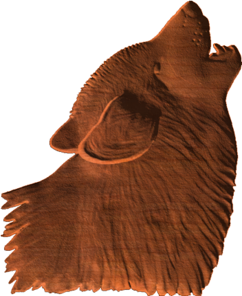 Wolf Head Howl - Jack-o'-lantern (430x430), Png Download