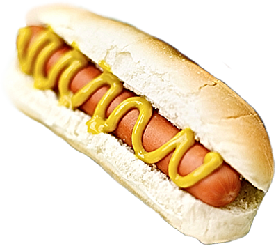 Hot Dog (397x353), Png Download