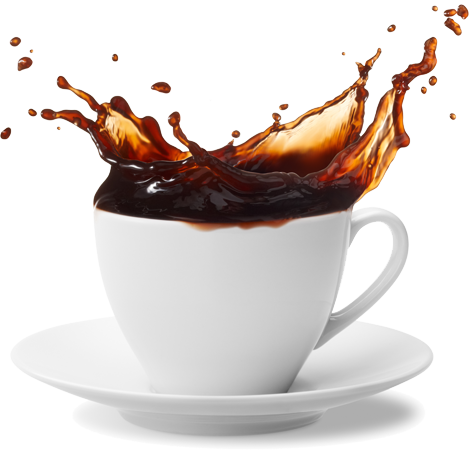 Brooklyn, New York - Cup Of Coffee Png (472x450), Png Download