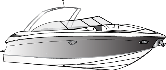 Cobalt 302 - Boat Logo Png (569x243), Png Download