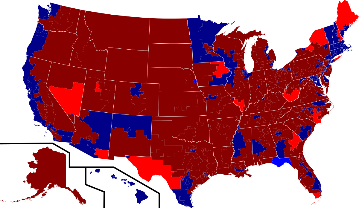 House Election Results - 2018 House Elections Predictions (1200x696), Png Download