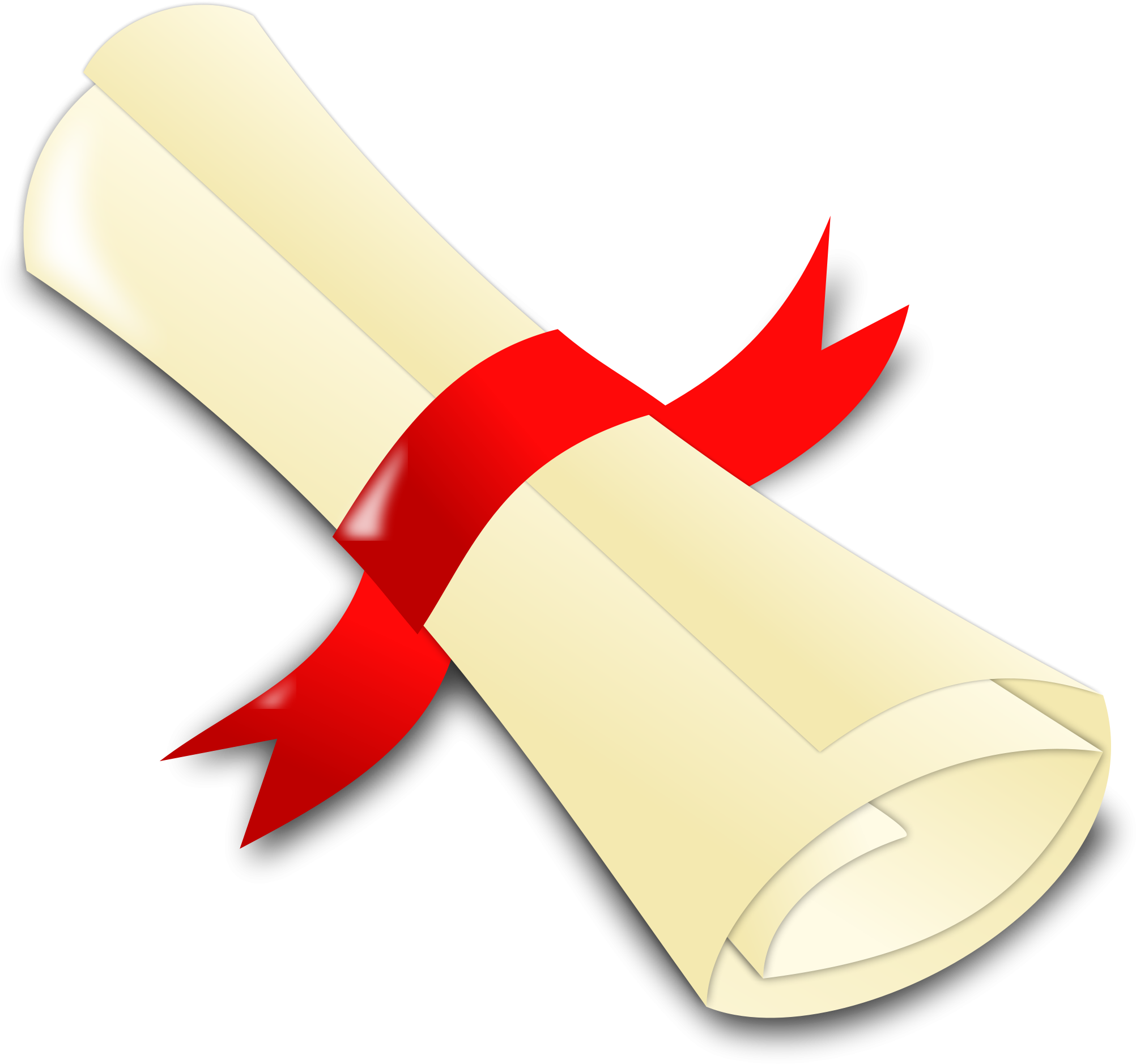 Free Vector Graduation Icon - Diploma Clip Art (800x800), Png Download
