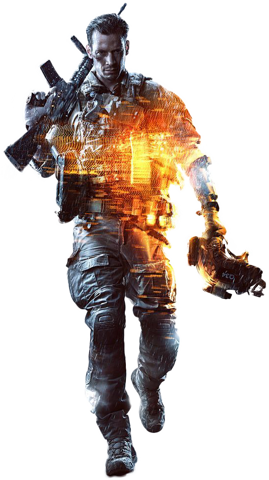 Battlefield Png Free Download - Battlefield 4 Premium Edition Cd Key For Origin (543x966), Png Download