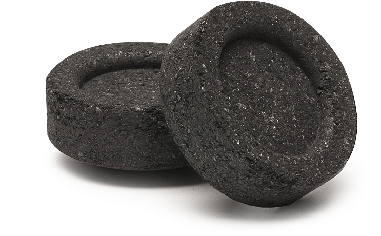 Roll Of Three Kings Hookah Charcoal 40mm - Barbell (800x800), Png Download