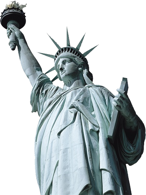 Statue Of Liberty [book] (464x620), Png Download