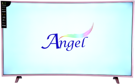 6 Cm Ans40ch Curved Tv With Smart Tv - R (500x333), Png Download