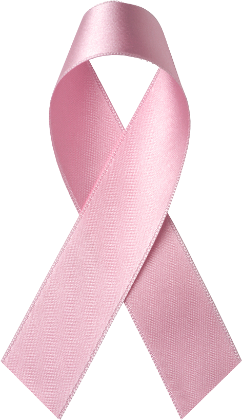 Ribbon - Breast Cancer Ribbon Real (597x900), Png Download