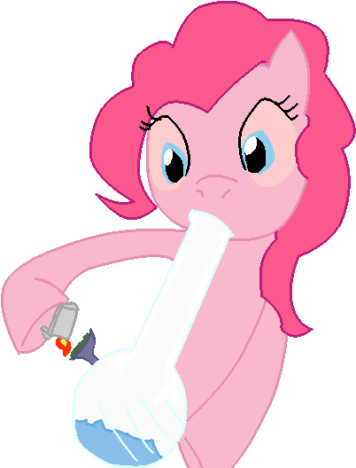 Bong, Drugs, Junkie Pie, Marijuana, Pinkie High, Pinkie - Filename (409x528), Png Download