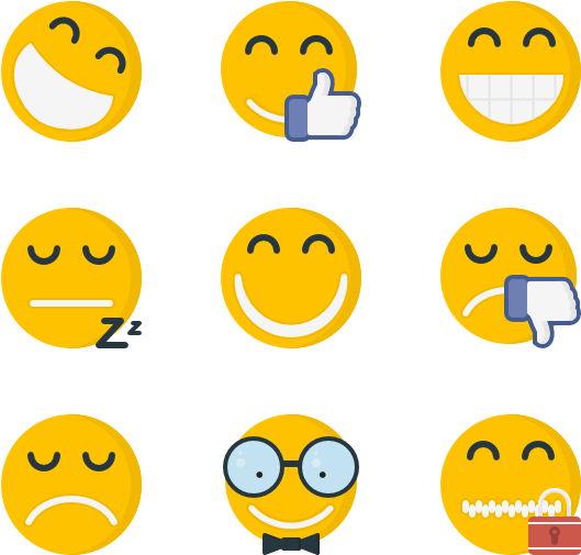 Emoticons - Emojis Png (600x564), Png Download