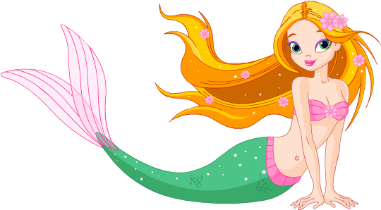 Mermaid Png - Beautiful Mermaid Note Cards (548x403), Png Download
