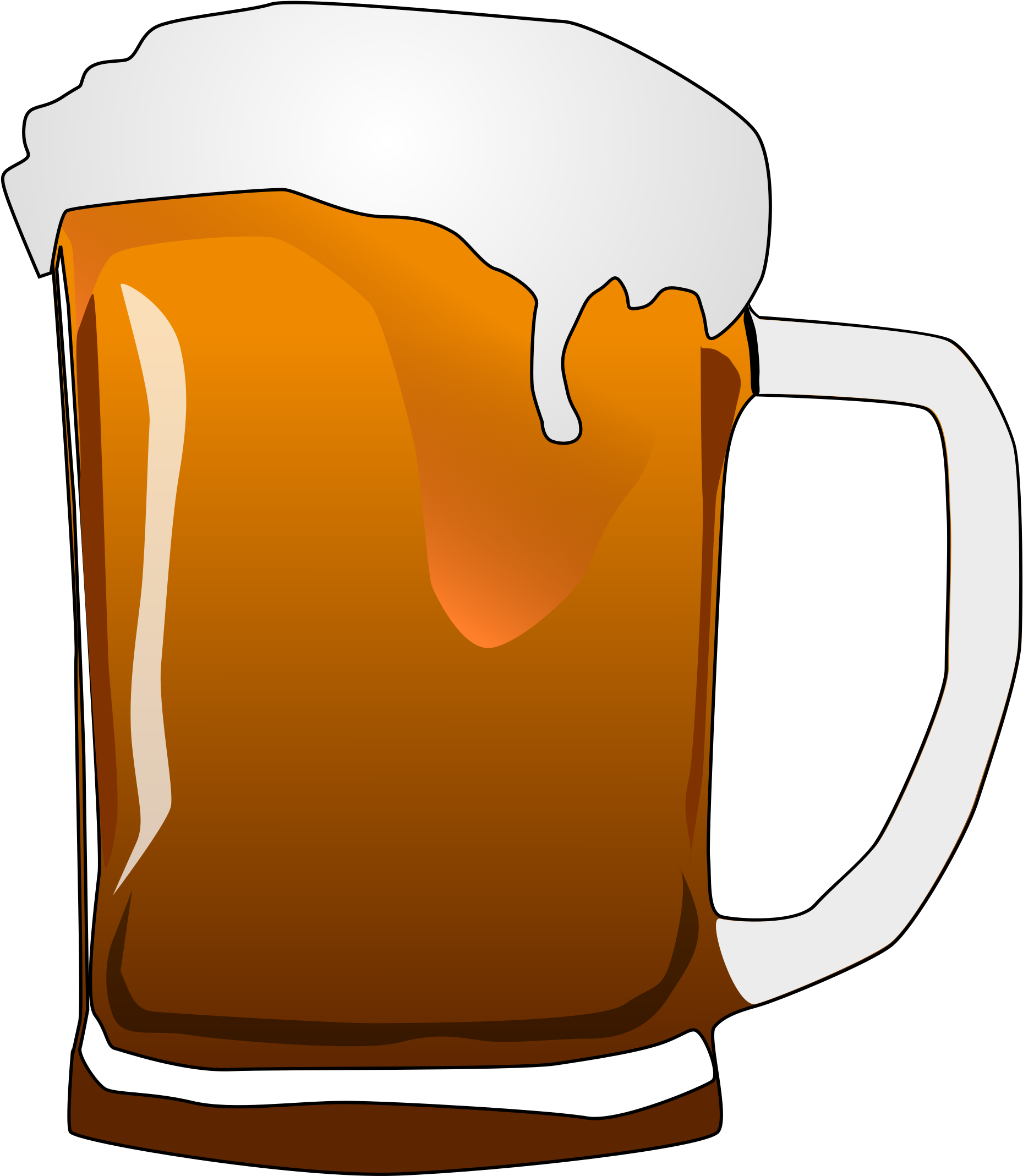 Beer Clipart At Getdrawings - Transparent Background Beer Bottle Clipart (2048x2400), Png Download