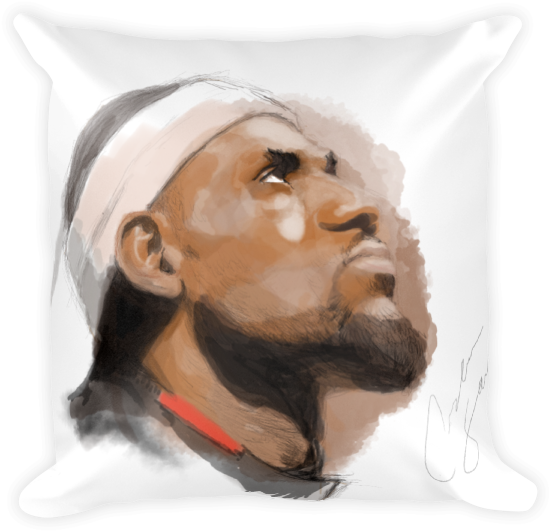 Artist Autograph Square Pillow - Throw Pillow (600x600), Png Download