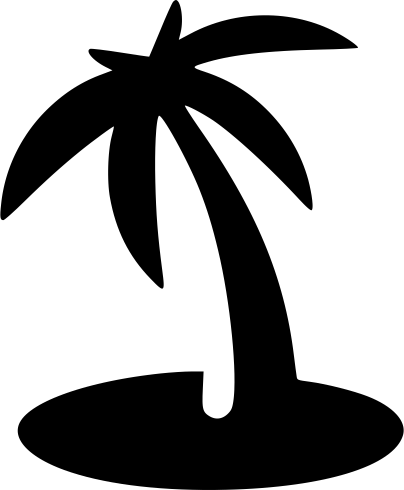 Download Beach Palm Island Comments - Island Icon Png - HD Transparent ...