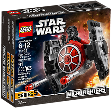 Lego Star Wars First Order Tie Fighter - Lego Star War Tie (920x445), Png Download
