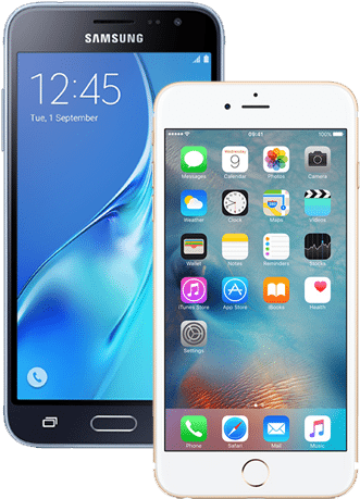 Used Cell Phones - Iphone 6s Plus 128gb Gold (500x500), Png Download