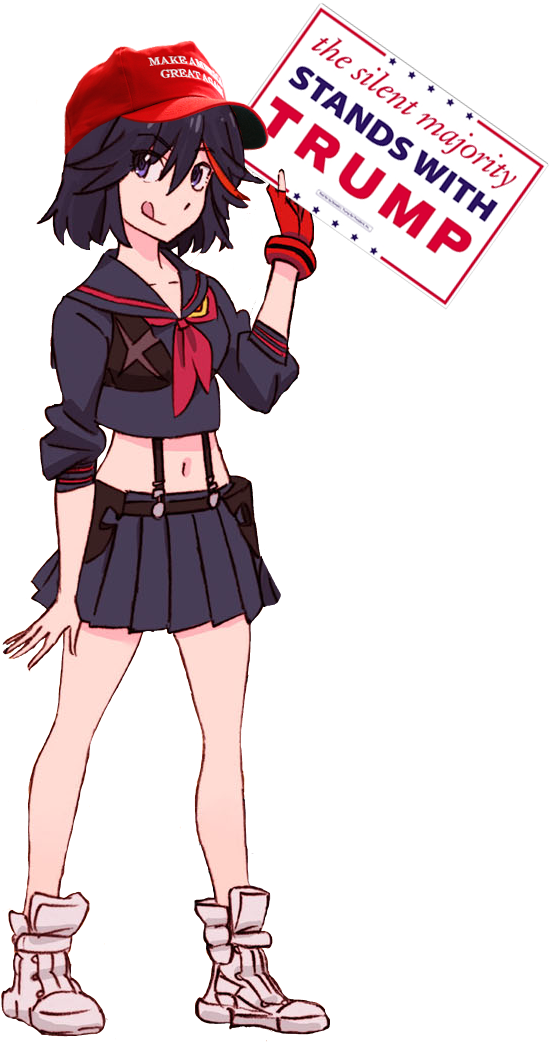 Silent Majority For Trump Rally Sign (donald Trump (559x1048), Png Download