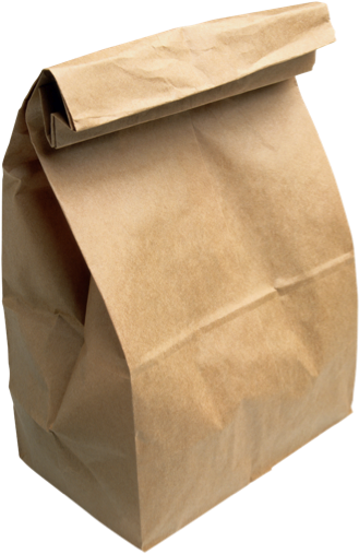 The Online Retailer Is Offering A New Delivery Service - Brown Paper Bag Png (339x514), Png Download