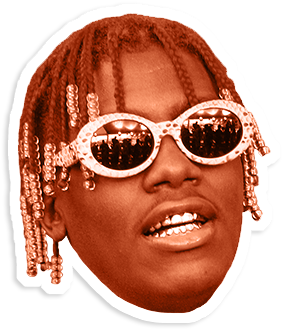 Lil Uzi Dreads Png - Big Boat Ddg (400x400), Png Download