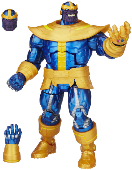 Hasbro Marvel Legends 6″ Wal Mart Exclusive Thanos - Marvel Legends Infinity Gauntlet (600x600), Png Download