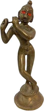 Old Krishna Flute - Krishna (360x480), Png Download