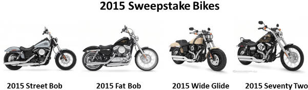 Harley Davidson Canada Sweepstake Bikes - Harley Davidson (640x201), Png Download