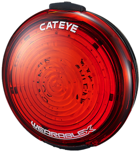 Cateye Wearable X Rear Light (500x500), Png Download