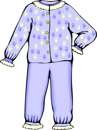 Pecan Ranch Early Learning Center Pajama Day Clipart - Pajama Clipart Png (330x442), Png Download