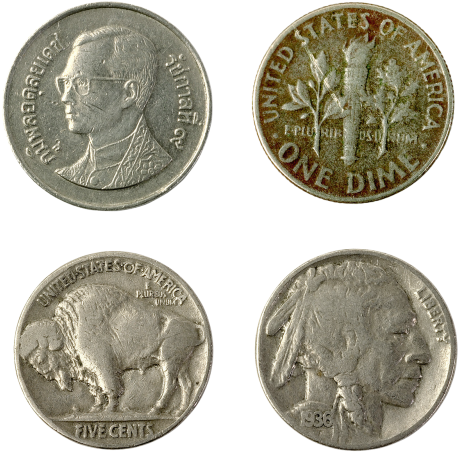 Money,finances,bank - All World Currency Coins (500x500), Png Download
