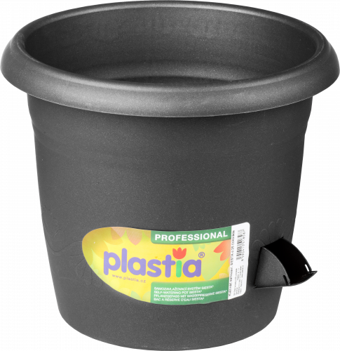 Plastia Žardina Samozavlažovací Siesta Závěs - Anthracite (485x500), Png Download
