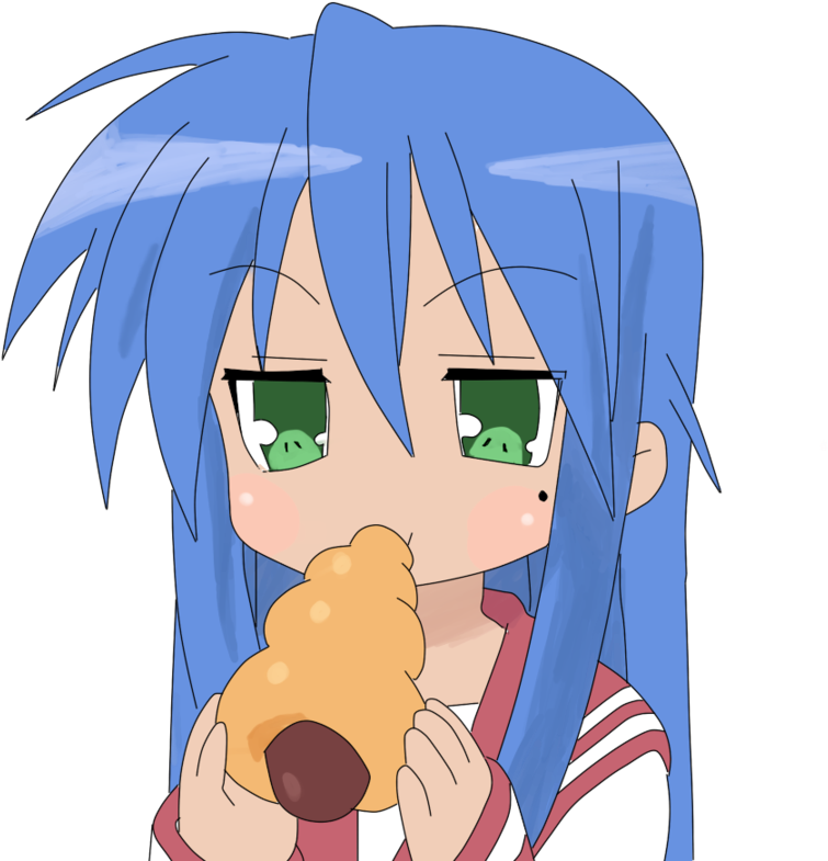 Konata By Cristinitaaa On Deviantart - Lucky Star Konata (900x900), Png Download