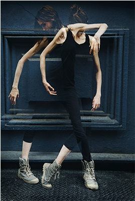 Piece By Piece Rebeccah Simone Bogue & James Blaszko - Dixon Place (600x400), Png Download