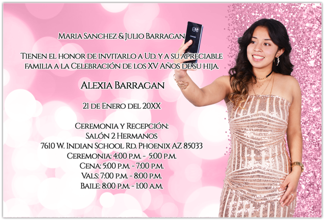 Quinceañera - - Photo Shoot (640x640), Png Download