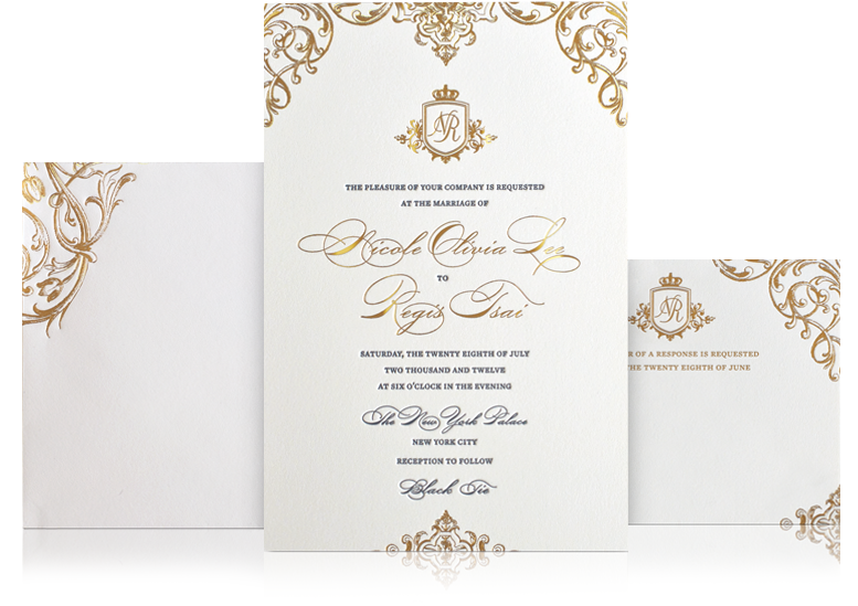 Download Hd Luxury Wedding Invitations With Fetching Invitation Luxury Wedding Invitation Card Transparent Png Image Nicepng Com