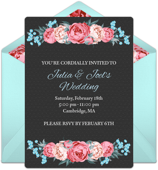 Einvite Wedding Invitations Free Online Wedding Invitations - Wedding Invitation (650x650), Png Download