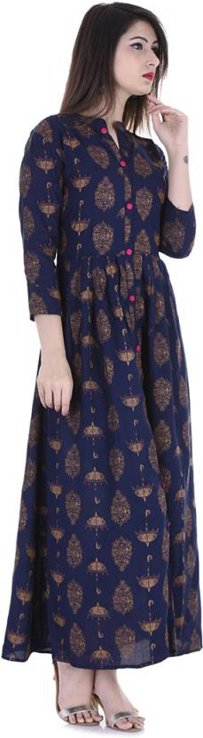 Stylum Festive & Party Graphic Women Kurti - Formal Wear (832x832), Png Download