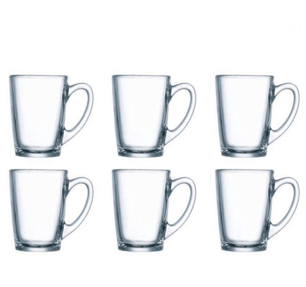 Luminarc Glass Mugs (1000x1300), Png Download